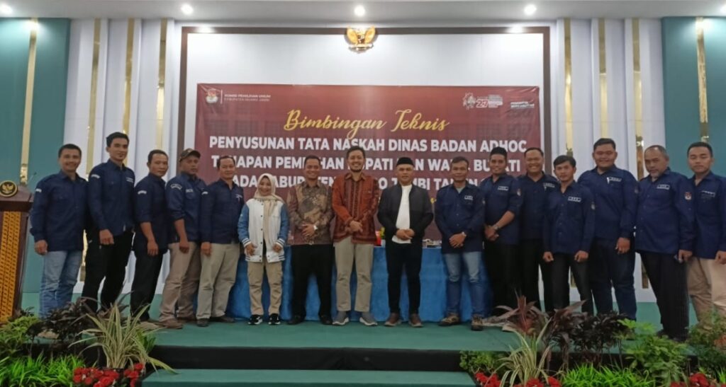 KPU Provinsi Jambi Tekankan Badan Adhoc Gencarkan Sosialisasi Pendidikan Pemilih