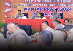 Netralitas Pemilu Jadi Fokus Utama Polda Jambi dalam Latpraops Mantap Praja 2024