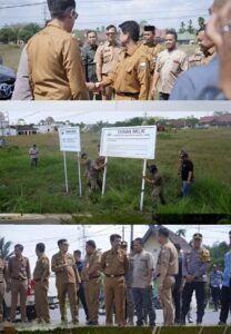 Antisipasi Klaim Tanah Sepihak, Pemkab Muaro Jambi Patok Tanah di Angso Dano