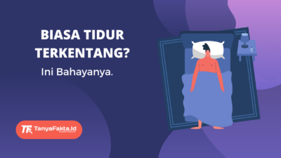 Sering Tidur Terlentang? Ini Bahayanya