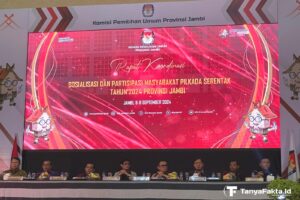 Gelar Rakor Sosialisasi dan Partisipasi Masyarakat, KPU Provinsi Jambi Hadirkan KPU RI ke Jambi