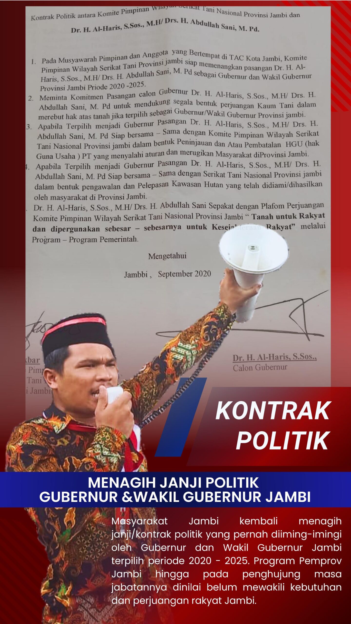 Wiranto B Manalu, Aktivis Agraria. [TanyaFakta.id/Ist]