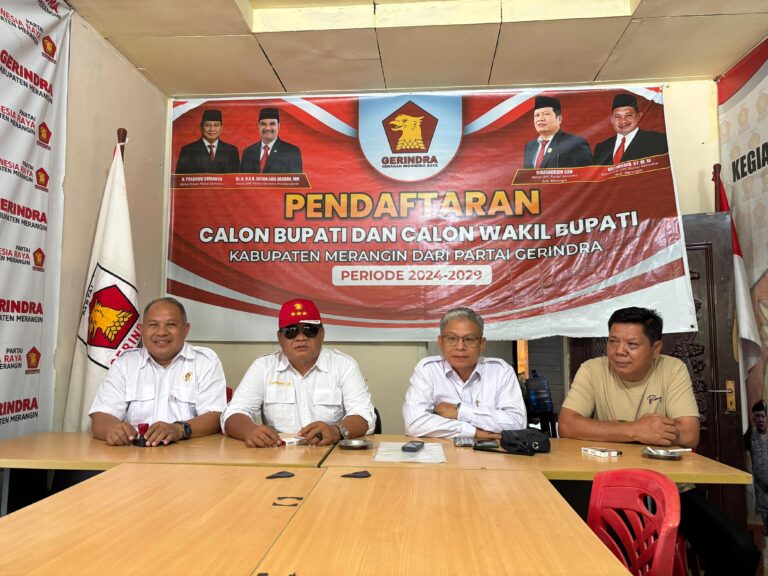 Pengurus DPC Gerindra Merangin. [TanyaFakta.id/Ist]