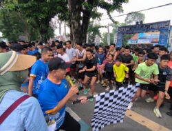 Maulana Lepas Start Fun Run 5 Kilometer Bahagia, Ajak Warga Jambi Jaga Kesehatan